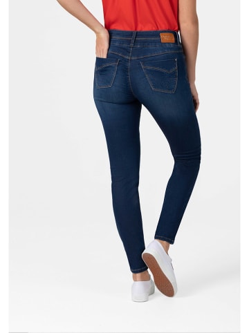 Spijkerbroek "Enya" - slim fit - donkerblauw