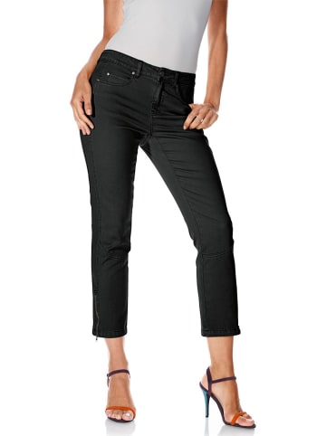 Jeans - Mom fit - in Schwarz