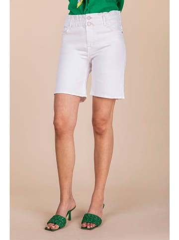 Spijkershort "Julie" wit