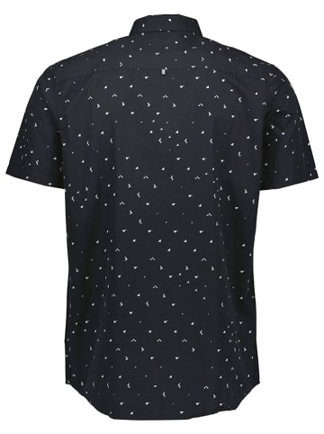 Blouse "Splash" zwart