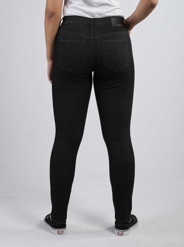 Dżinsy "D-Roisin" - Skinny fit - w kolorze czarnym