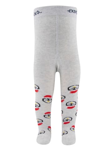 Strumpfhose in Grau/ Bunt