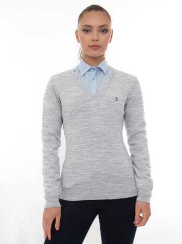Sweter "Verty" w kolorze jasnoszarym