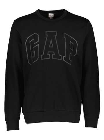 Sweatshirt in Schwarz