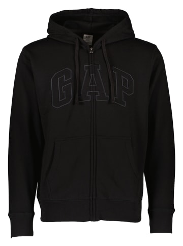 Sweatjacke in Schwarz