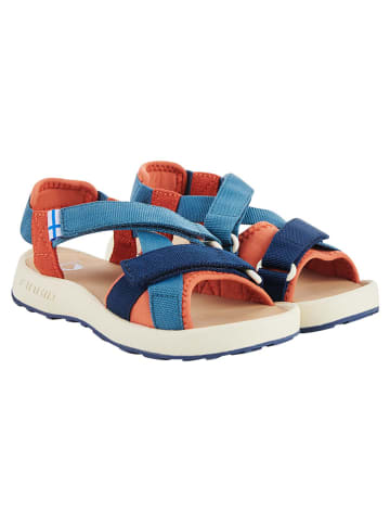 Sandalen "Surffi" blauw/oranje