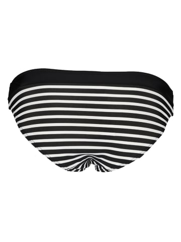 Bikinislip zwart/wit