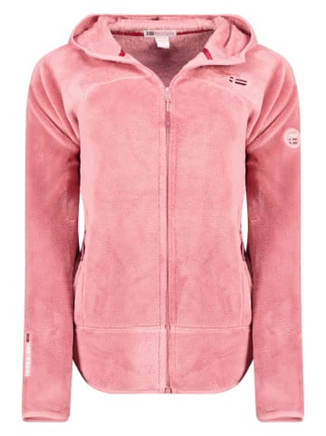 Fleecejacke "Upalood" in Pink