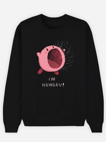 Sweatshirt in Schwarz