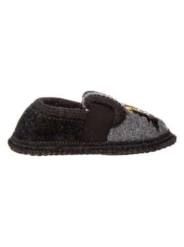 Pantoffels "Bobby" grijs