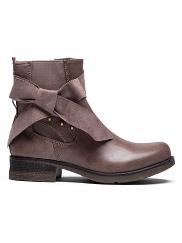 Botki w kolorze khaki