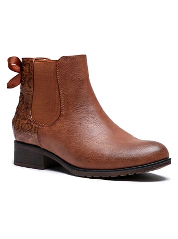 Chelseaboots lichtbruin