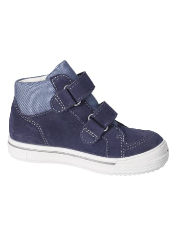 Leder-Sneakers "Jasper S" in Dunkelblau