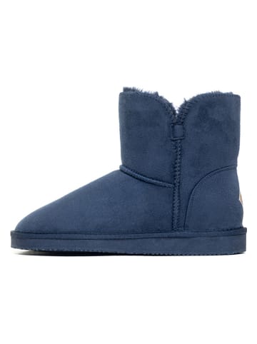 Winterboots "Chloe" donkerblauw
