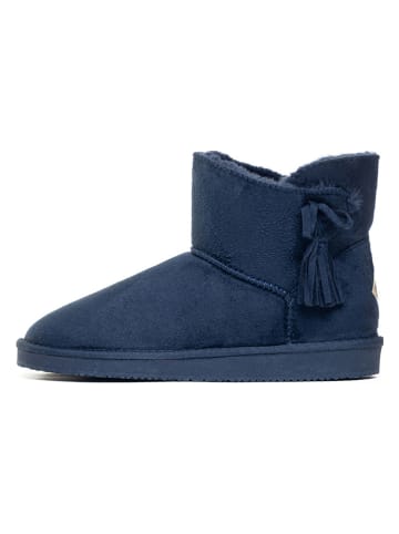 Winterboots "Cullen" donkerblauw