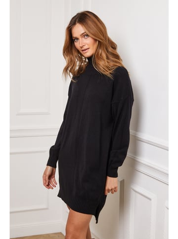 Strickkleid "Abufera" in Schwarz