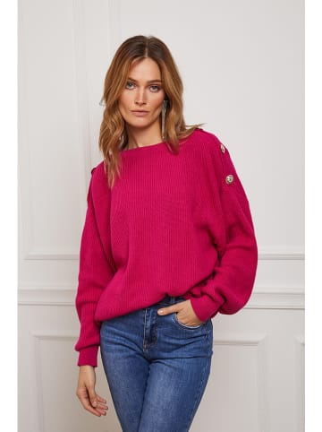 Pullover "Burny" in Fuchsia