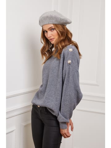 Pullover "Burny" in Grau