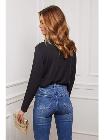 Longsleeve "Funel" in Schwarz