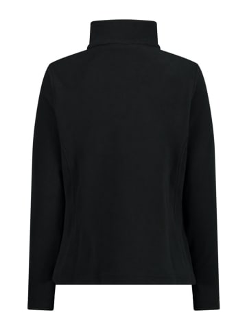 Fleecejacke in Schwarz
