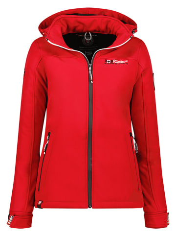 Softshelljacke in Rot