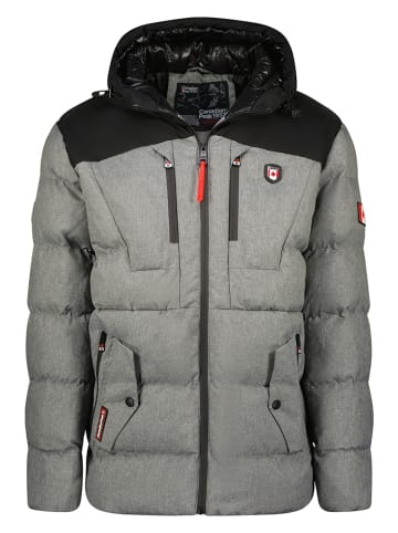 Winterjacke in Grau