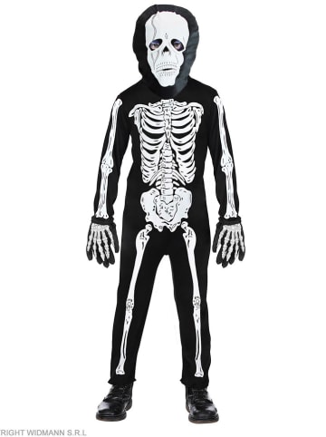 Kostium "Skeleton" w kolorze czarno-białym