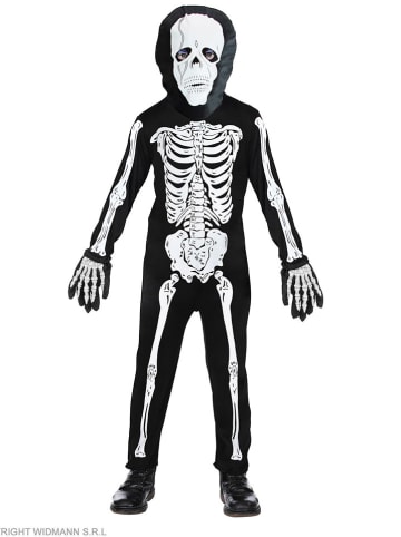 Kostium "Skeleton" w kolorze czarno-białym