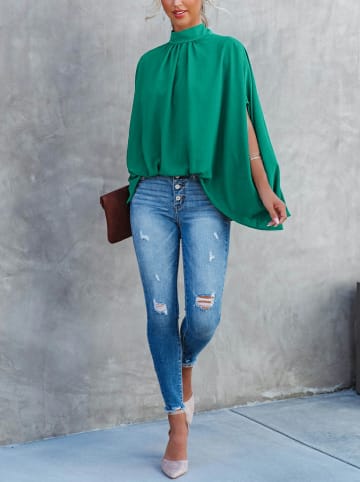 Bluse in Grün