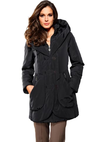 Parka w kolorze czarnym