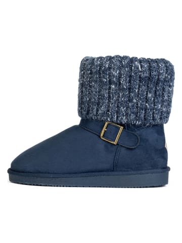 Winterboots "Kourtney" donkerblauw