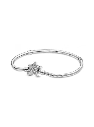 Zilveren armband met zirkonia's