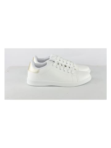 Sneakersy w kolorze złoto-białym