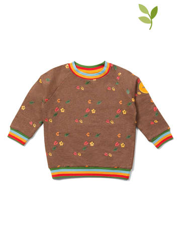 Bluza "Falling Leaves" w kolorze jasnobrązowym