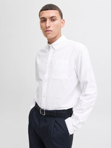 Blouse "Classic" - slim fit - wit