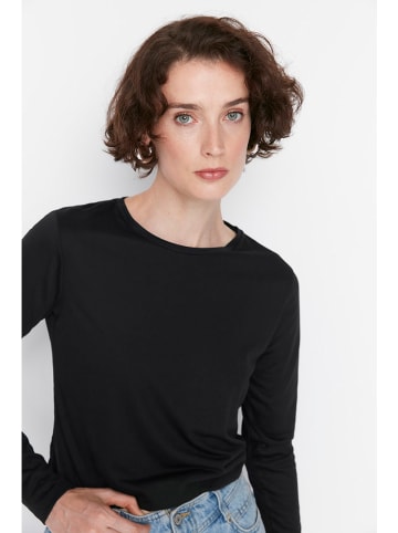 Longsleeve in Schwarz