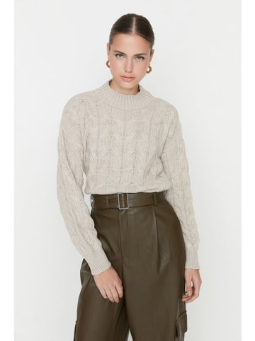 Sweter w kolorze szarym
