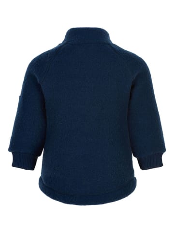 Wolljacke in Dunkelblau