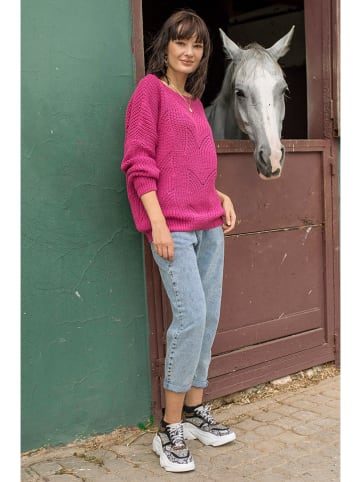 Sweter w kolorze różowym
