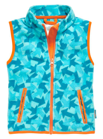 Fleece bodywarmer lichtblauw