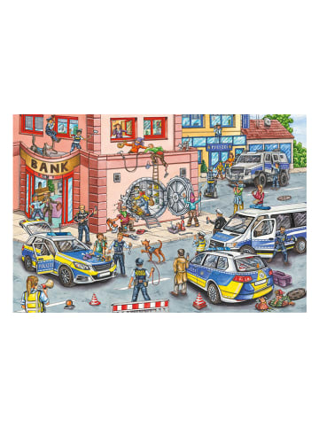 100tlg. Puzzle "Polizeieinsatz" - ab 6 Jahren