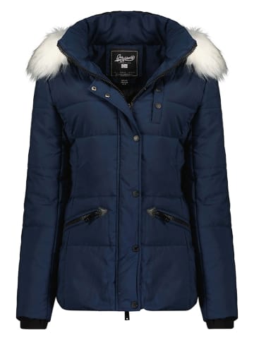 Parka "Chester" w kolorze granatowym