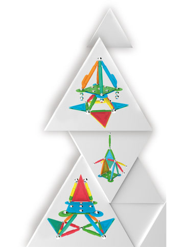 50tlg. Magnetbauset "Supermag Colorstix" - ab 5 Jahren