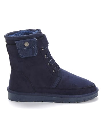 Winterboots "Imaan" donkerblauw