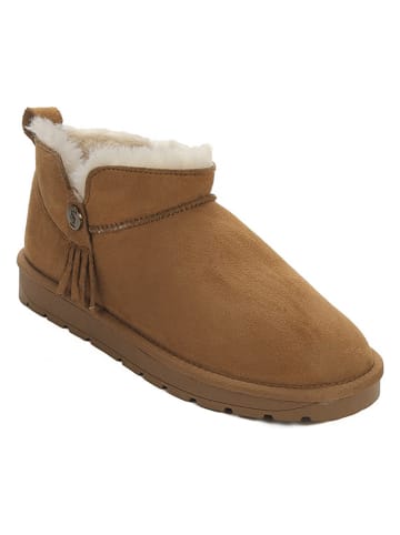Winterboots "Ilonie" lichtbruin