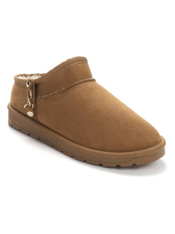 Winterboots "Idalia" in Hellbraun
