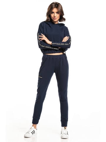 Hoodie donkerblauw