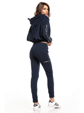 Hoodie donkerblauw