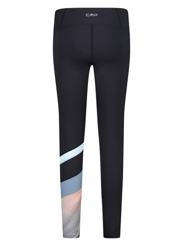 Legginsy sportowe w kolorze czarnym