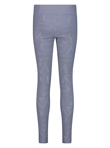 Legginsy sportowe w kolorze szarym